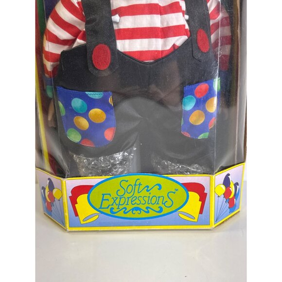 DanDee Soft Expressions Genuine Porcelain Clown Babies in Original Box - Picture 2 of 11